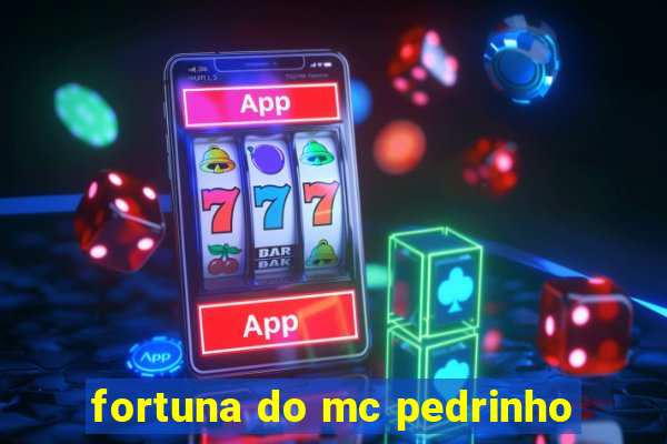 fortuna do mc pedrinho