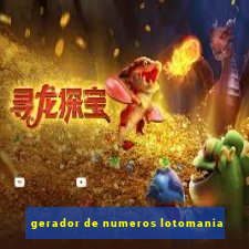 gerador de numeros lotomania