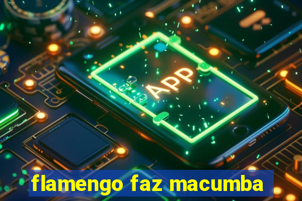 flamengo faz macumba