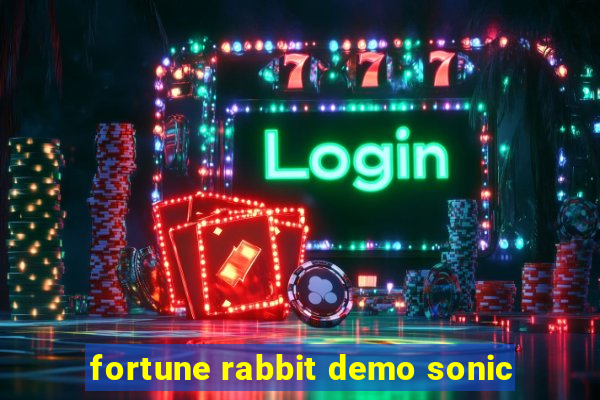 fortune rabbit demo sonic