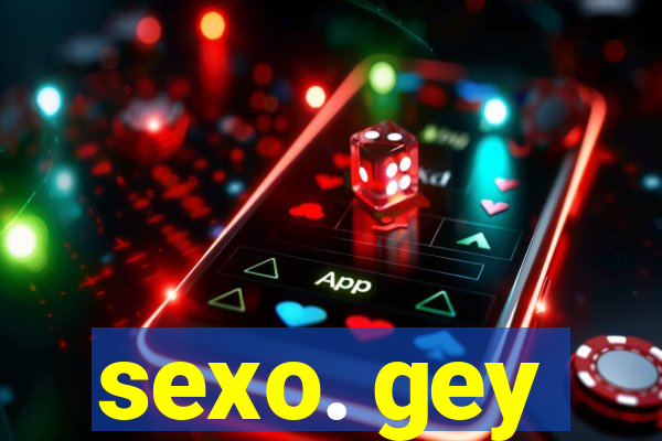 sexo. gey