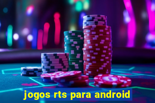 jogos rts para android