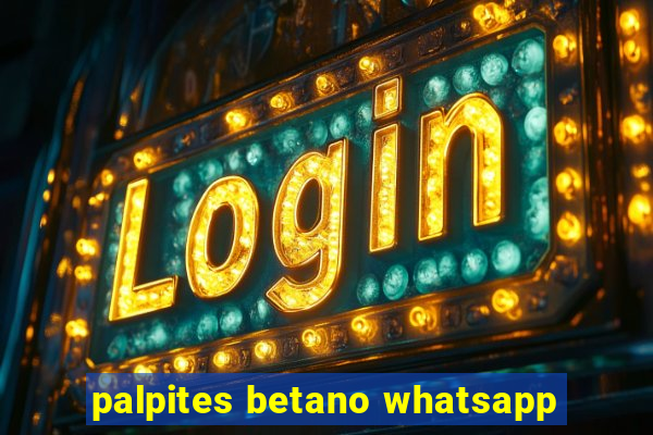 palpites betano whatsapp