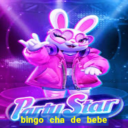 bingo cha de bebe cartelas para imprimir