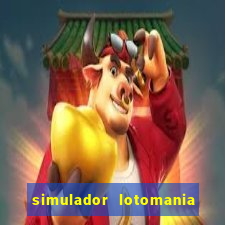 simulador lotomania - lotodicas