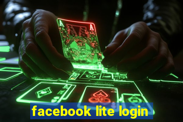 facebook lite login