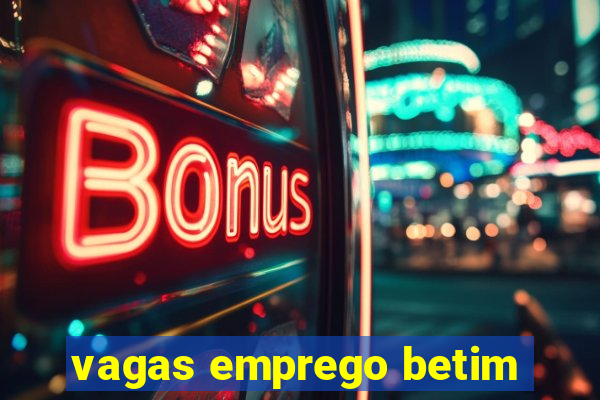 vagas emprego betim