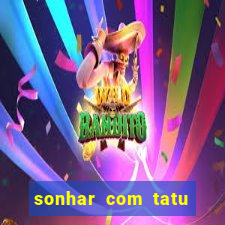 sonhar com tatu jogo do bicho