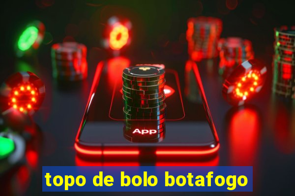 topo de bolo botafogo