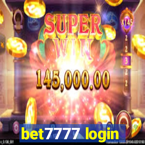 bet7777 login