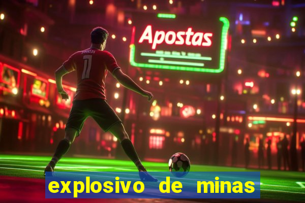 explosivo de minas 3 letras