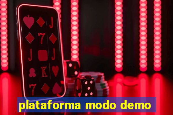 plataforma modo demo