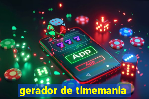 gerador de timemania